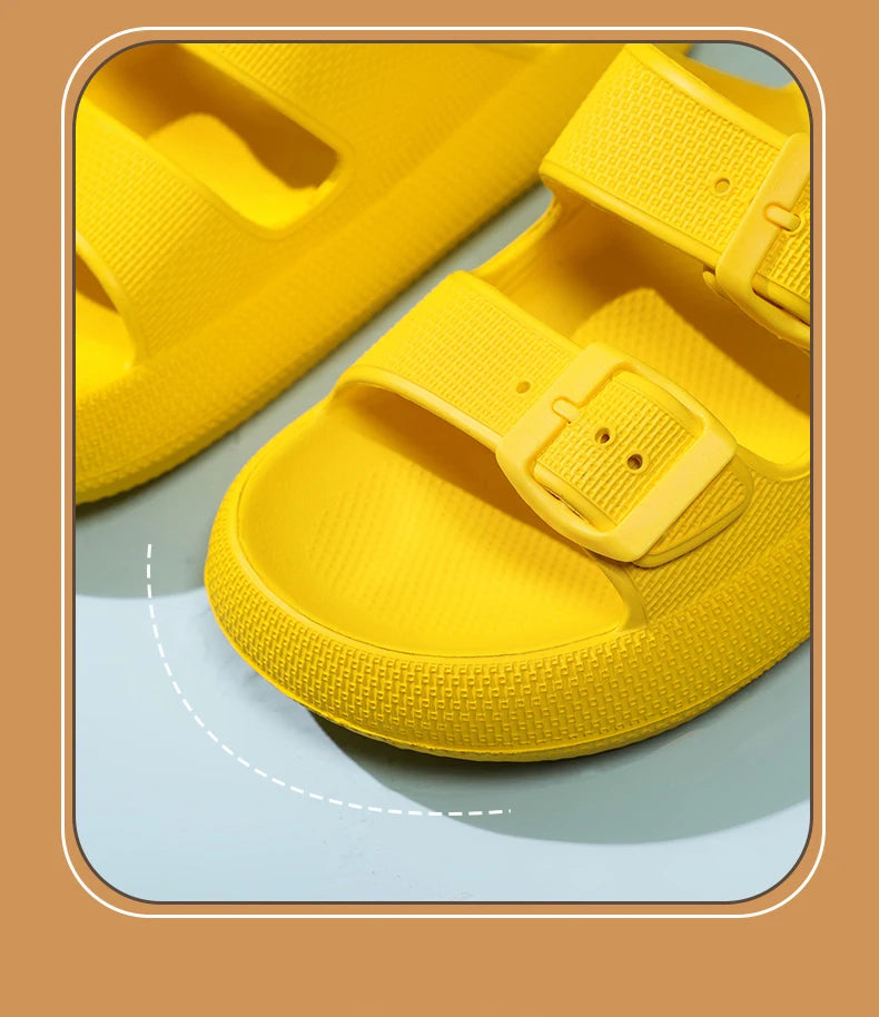 Brand Women Men Slippers Soft Sandals Women Beach Casual Shoes EVA Slides Original Men Flip-flop Summer 2023 Summer Men's Sandal