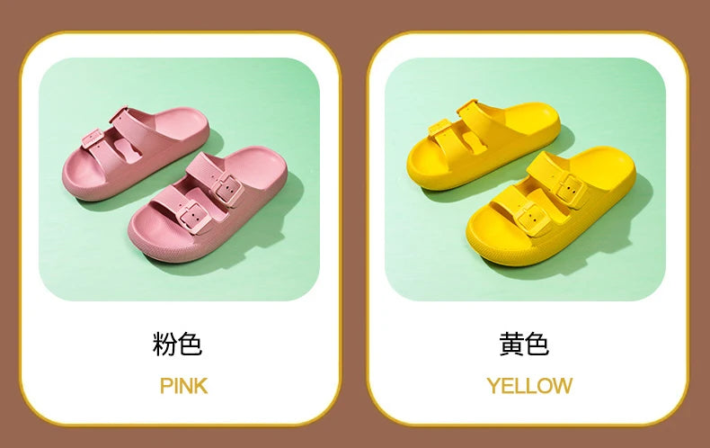 Brand Women Men Slippers Soft Sandals Women Beach Casual Shoes EVA Slides Original Men Flip-flop Summer 2023 Summer Men's Sandal