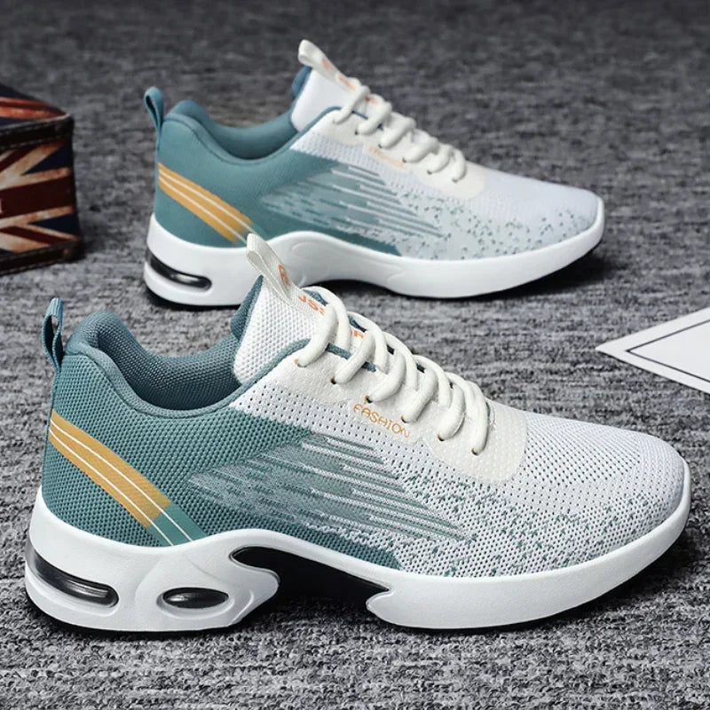 Men's Casual Sneakers Man High Quality Fashion Athletic Sport Shoes Tennis Spring Autumn Soft Soled Woven Breathable Sneakers