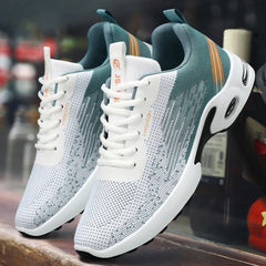 Men's Shoes Spring 2024 Air Cushion Soft Soled Sports Single Shoes Men's Shoes