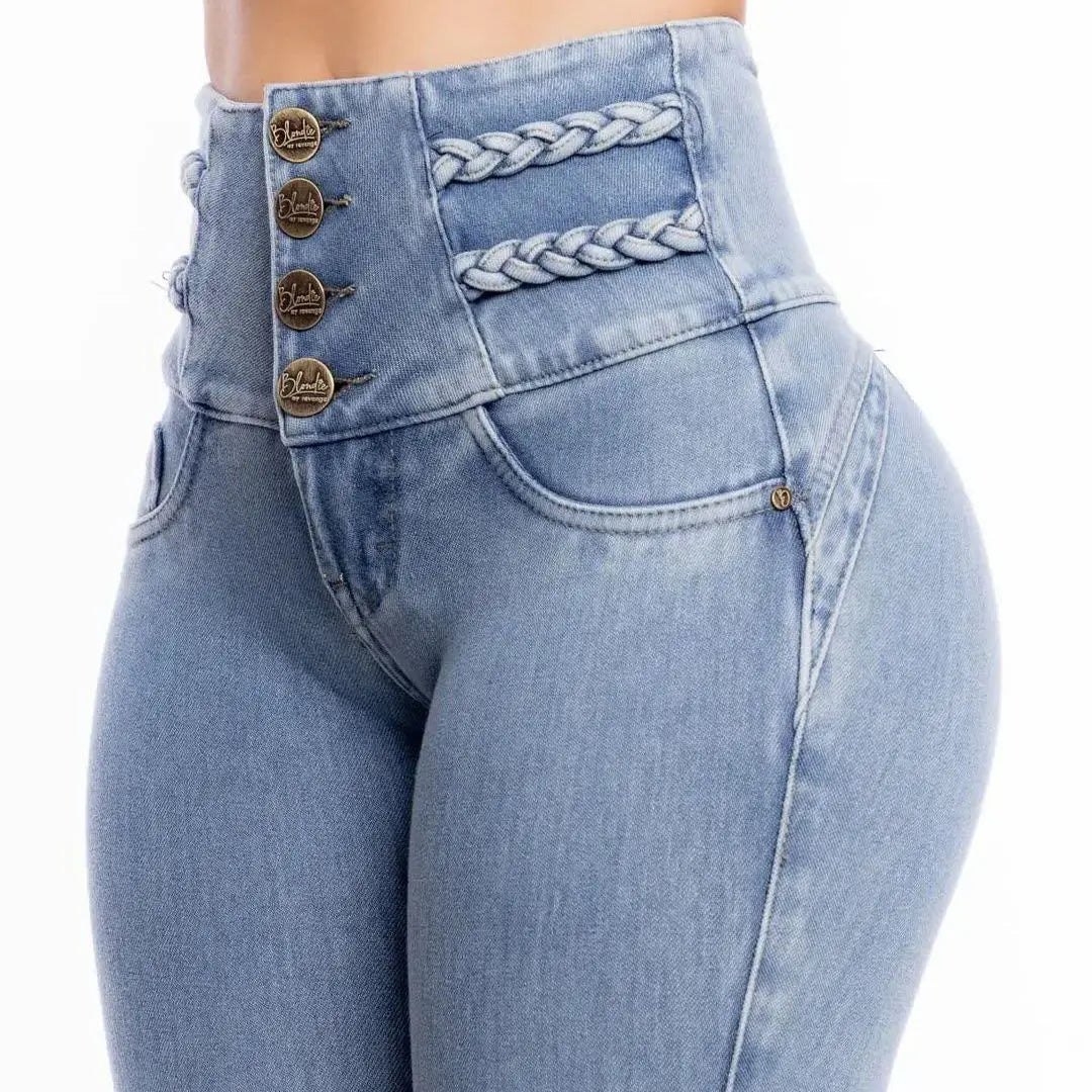 Skinny Jeans High Waist Tummy Control Underwear with Butt Lifting Effect High Waisted Shaping Pants for Women  slimming body