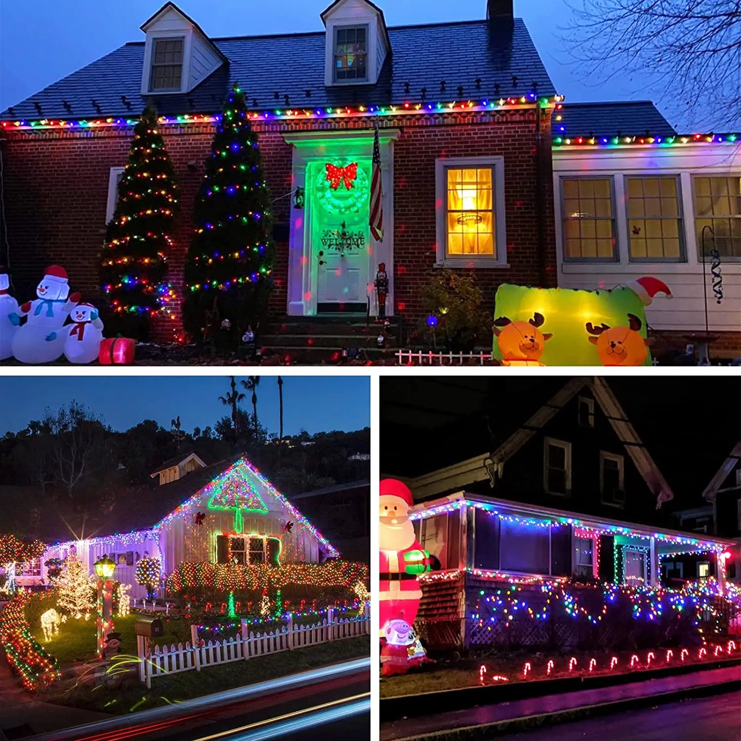 32m 22m 7m LED Solar Light Outdoor Fairy Garland String Light Waterproof Garden Festoon Lamp Christmas Yard Patio Party Decor