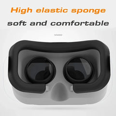 3D VR  G05A Glasses Headset Headmounted Virtual Reality Adjustable VR Glasses for 4.76inches Android And IOS Smart Phones