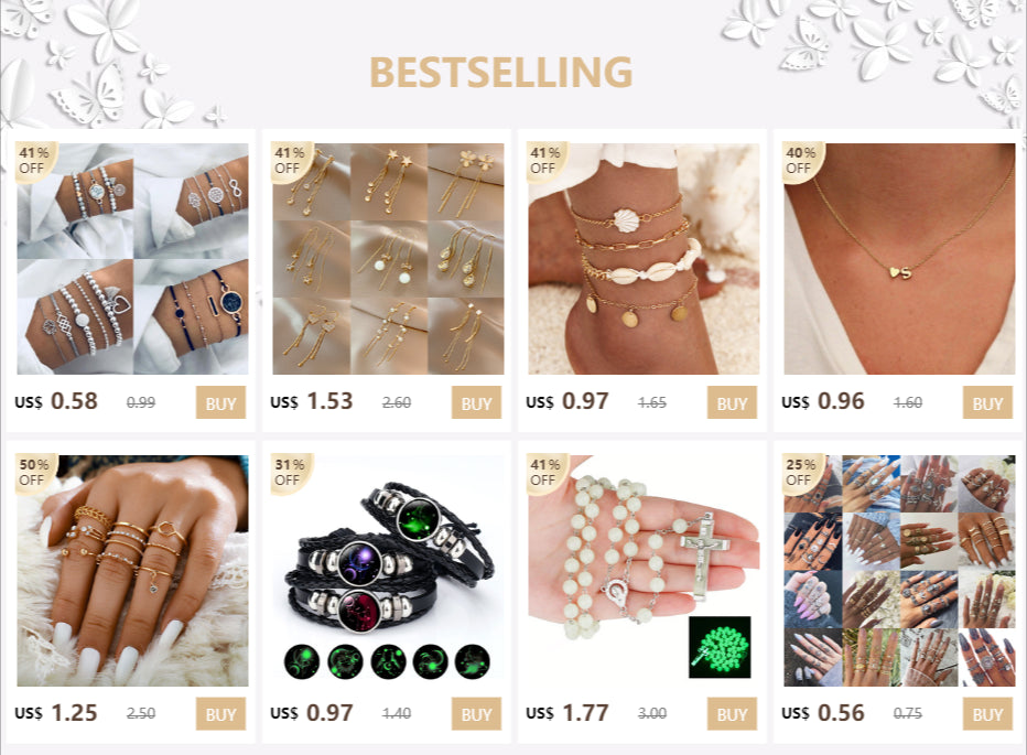 Bohemia Gold Color Leaves Bracelet Set For Women White Beads Round Charm Wrap Bangle Boho Girls Jewelry Gift