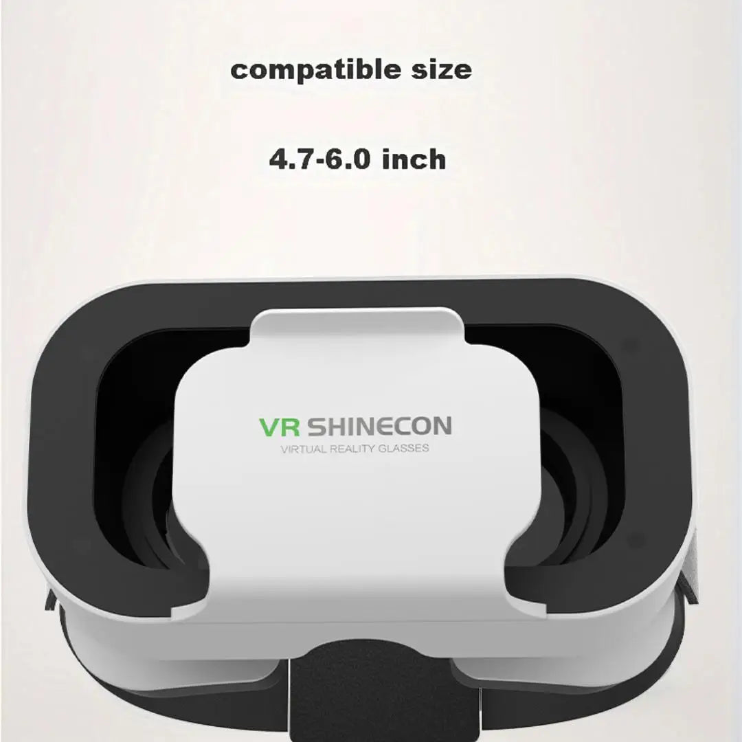 3D VR  G05A Glasses Headset Headmounted Virtual Reality Adjustable VR Glasses for 4.76inches Android And IOS Smart Phones