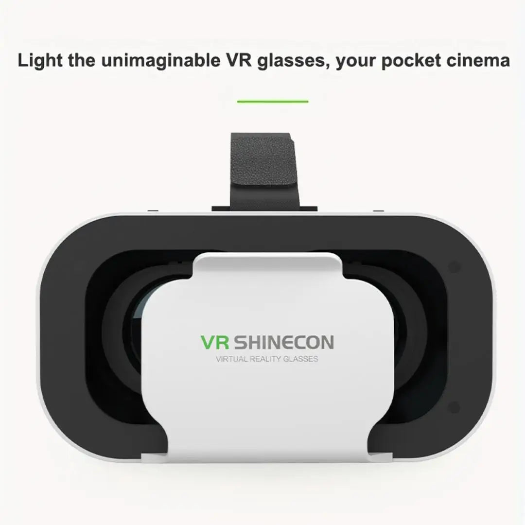 3D VR  G05A Glasses Headset Headmounted Virtual Reality Adjustable VR Glasses for 4.76inches Android And IOS Smart Phones