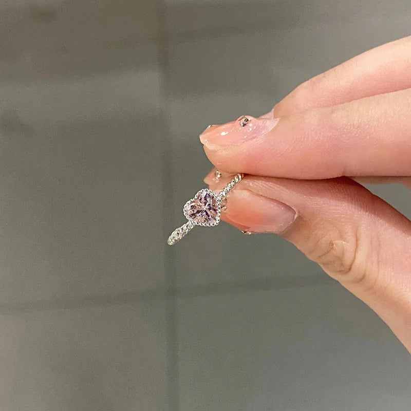 VENTFILLE 925 Sterling Silver Rings New Fashion Party Jewelry Vintage Charm Double Layer Geometric Nail Design Accessories Gifts