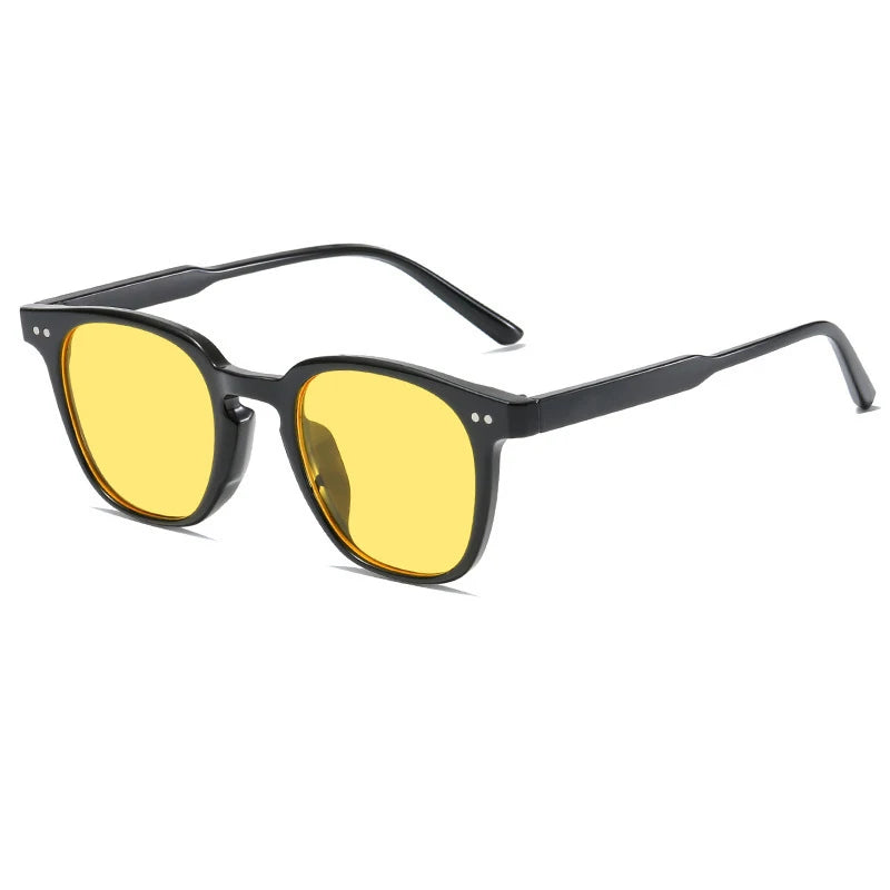 2025 Luxury Vintage Square Sunglasses for Women & Men – Small Round Retro UV400 Unisex Shades, Classic Designer Polarized Eyewear, Oculos De Sol, Trendy Hipster Sun Glasses