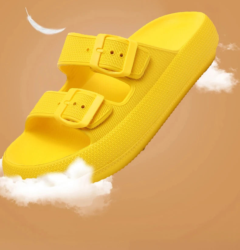 Brand Women Men Slippers Soft Sandals Women Beach Casual Shoes EVA Slides Original Men Flip-flop Summer 2023 Summer Men's Sandal
