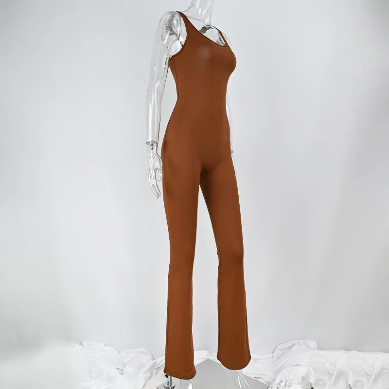 Sexy Jumpsuits for Women 2025 - Summer Sleeveless Hollow Out Bodycon Romper, Backless Fashion Jumpsuit, Casual Streetwear & Sporty Overall Outfit