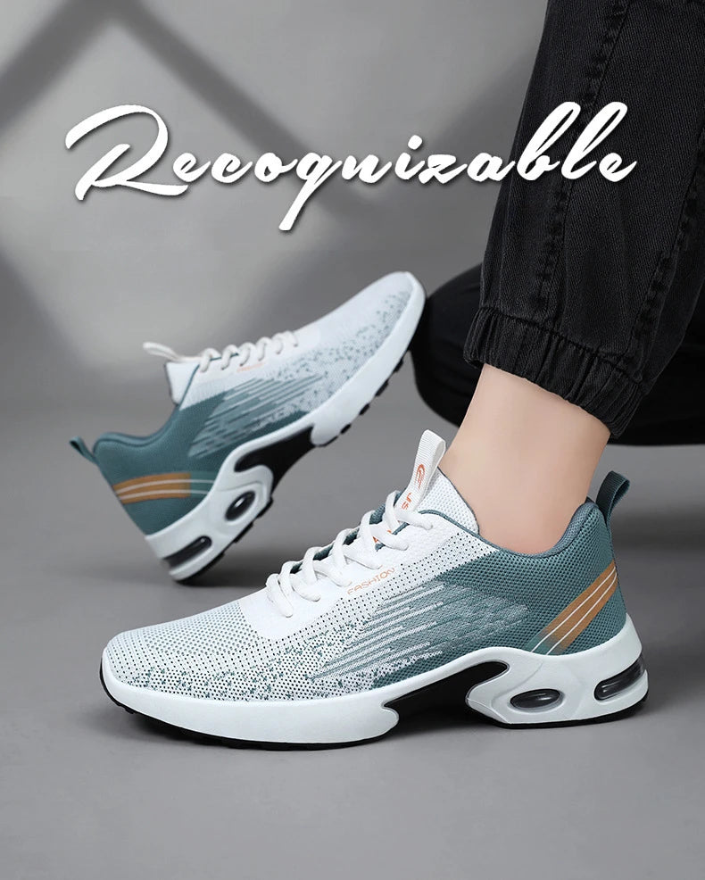Men's Casual Sneakers Man High Quality Fashion Athletic Sport Shoes Tennis Spring Autumn Soft Soled Woven Breathable Sneakers