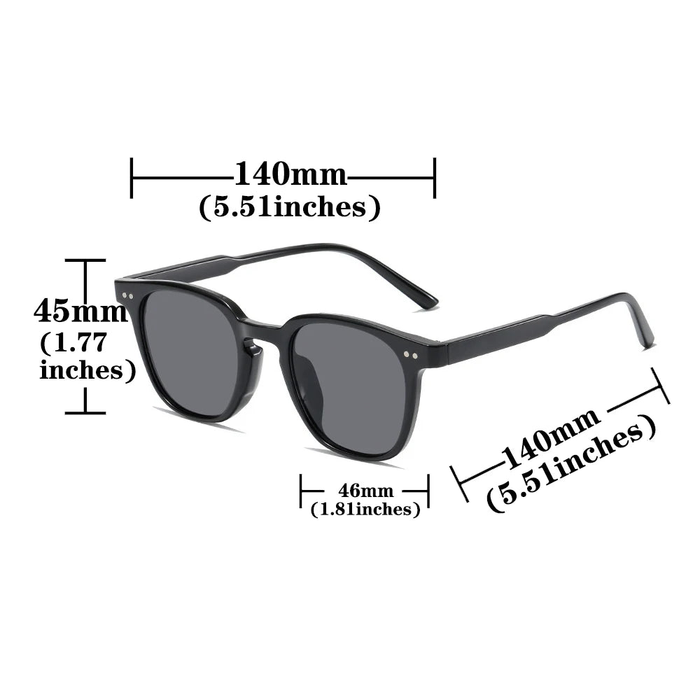 2025 Luxury Vintage Square Sunglasses for Women & Men – Small Round Retro UV400 Unisex Shades, Classic Designer Polarized Eyewear, Oculos De Sol, Trendy Hipster Sun Glasses