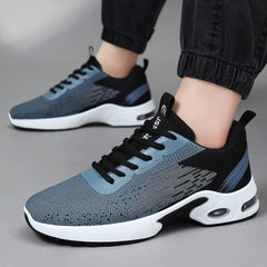 Men's Shoes Spring 2024 Air Cushion Soft Soled Sports Single Shoes Men's Shoes