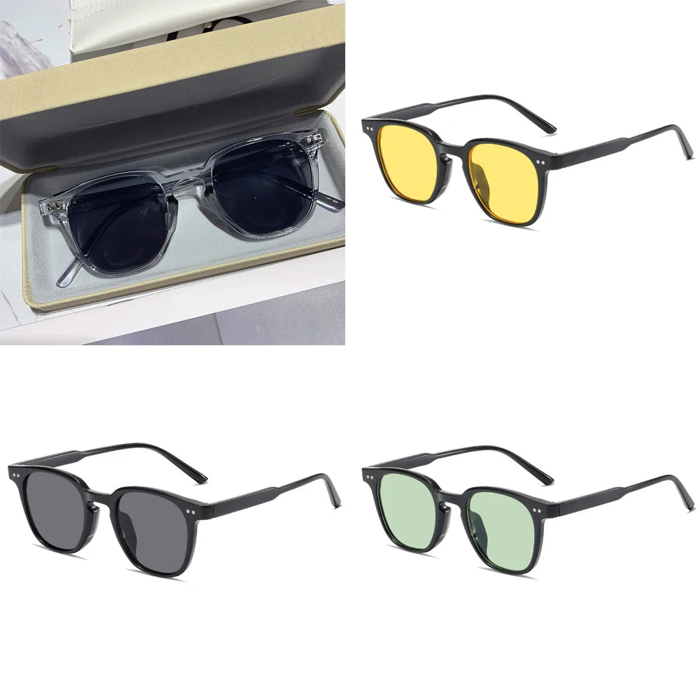 2025 Luxury Vintage Square Sunglasses for Women & Men – Small Round Retro UV400 Unisex Shades, Classic Designer Polarized Eyewear, Oculos De Sol, Trendy Hipster Sun Glasses