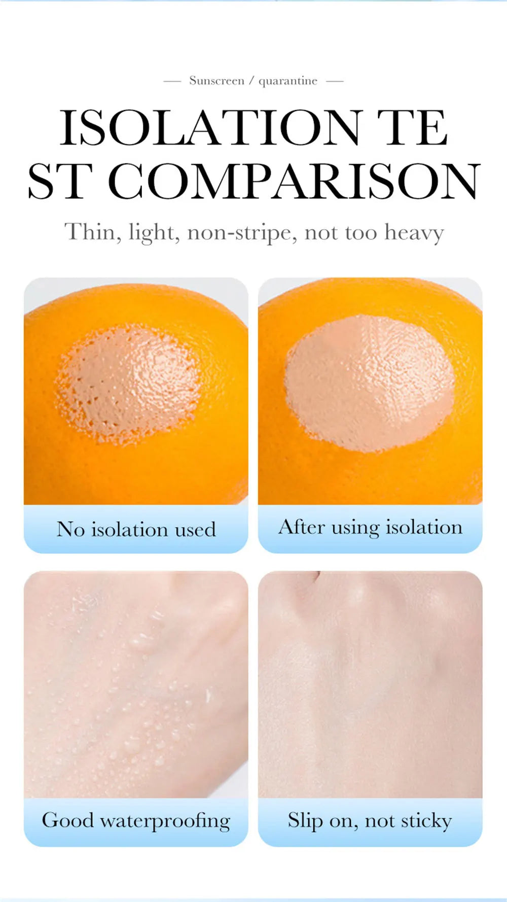 3-color Primer Full Coverage Isolation Cream Facial Concealer Makeup Invisible Pores Oil Control Uniform/Brighten Skin Color