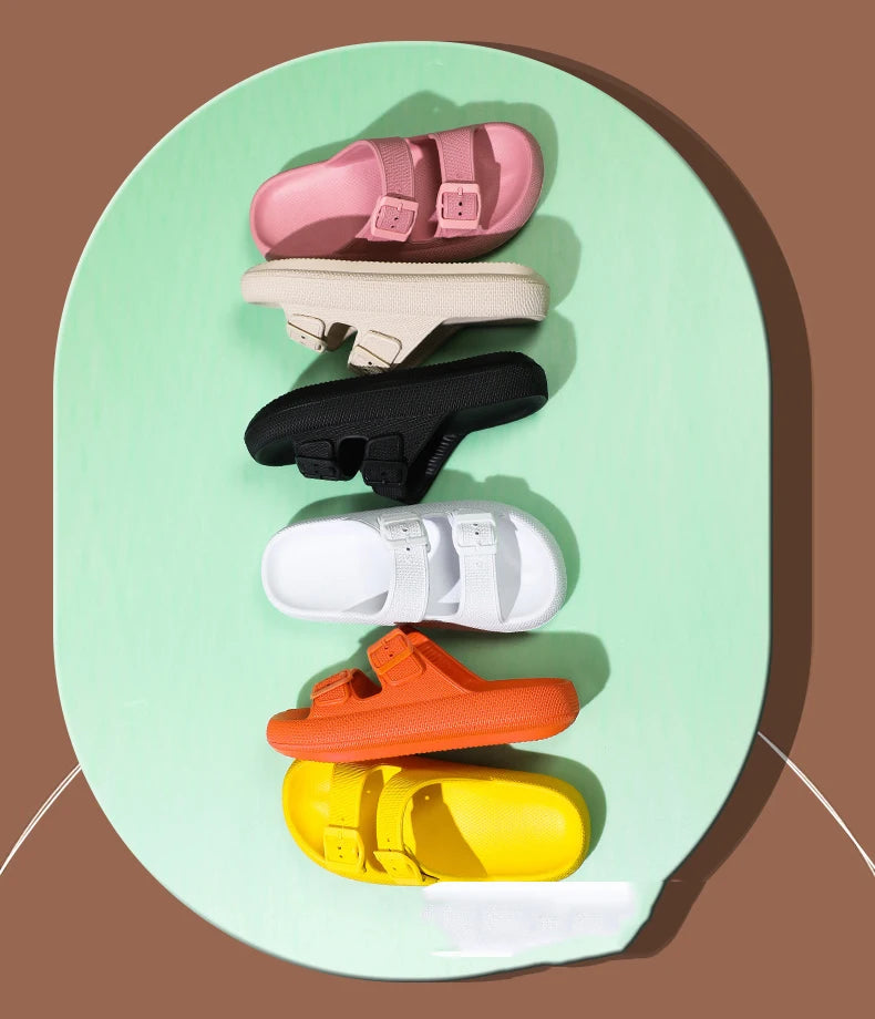 Brand Women Men Slippers Soft Sandals Women Beach Casual Shoes EVA Slides Original Men Flip-flop Summer 2023 Summer Men's Sandal