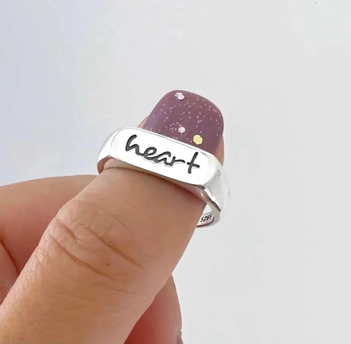 VENTFILLE 925 Sterling Silver Rings New Fashion Party Jewelry Vintage Charm Double Layer Geometric Nail Design Accessories Gifts