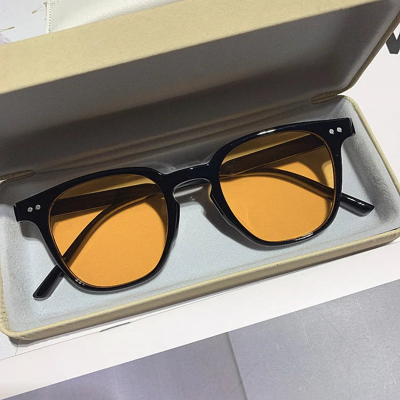 2025 Luxury Vintage Square Sunglasses for Women & Men – Small Round Retro UV400 Unisex Shades, Classic Designer Polarized Eyewear, Oculos De Sol, Trendy Hipster Sun Glasses