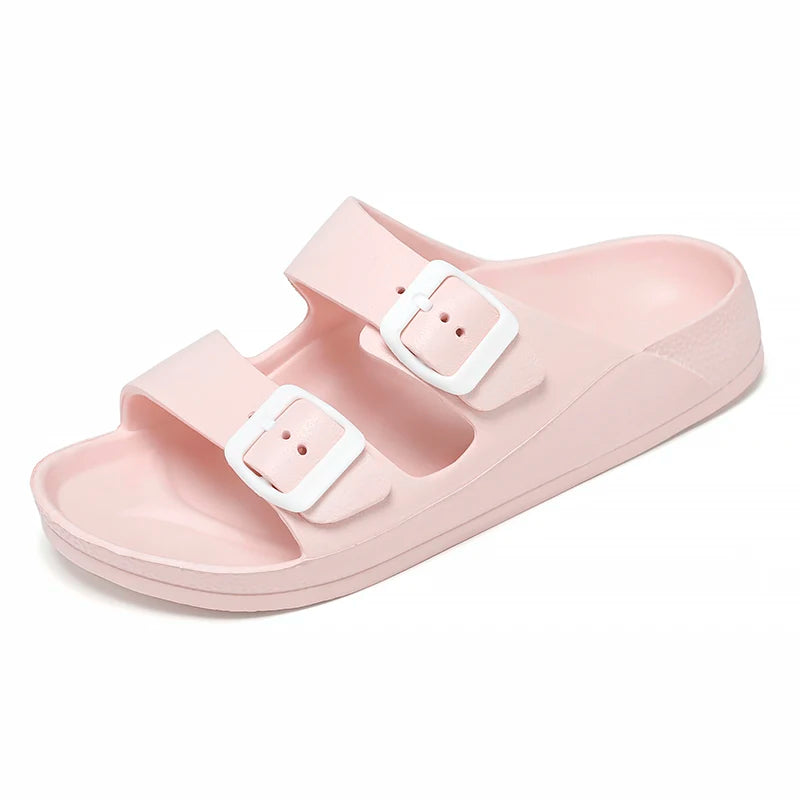 Brand Women Men Slippers Soft Sandals Women Beach Casual Shoes EVA Slides Original Men Flip-flop Summer 2023 Summer Men's Sandal