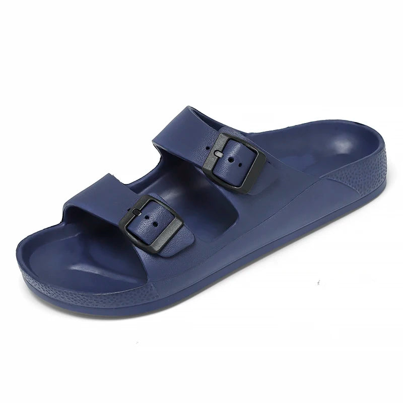 Brand Women Men Slippers Soft Sandals Women Beach Casual Shoes EVA Slides Original Men Flip-flop Summer 2023 Summer Men's Sandal