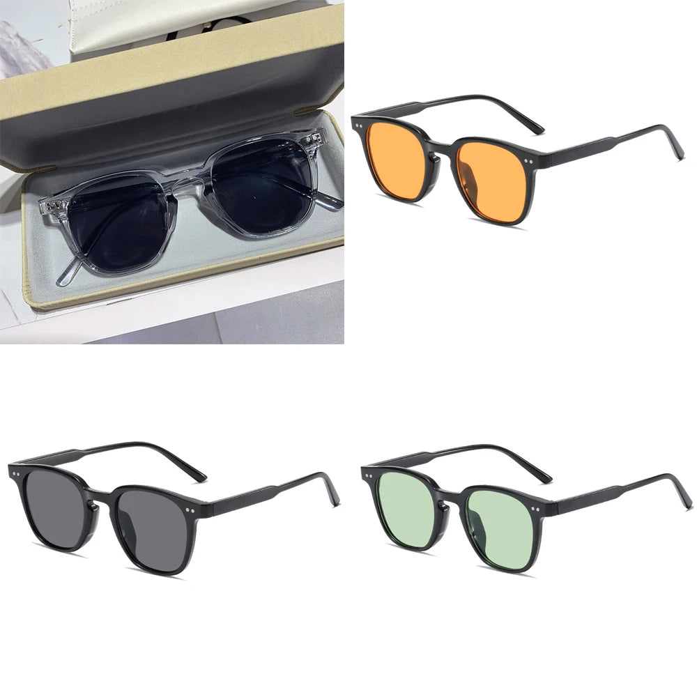 2025 Luxury Vintage Square Sunglasses for Women & Men – Small Round Retro UV400 Unisex Shades, Classic Designer Polarized Eyewear, Oculos De Sol, Trendy Hipster Sun Glasses